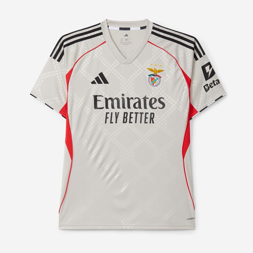 maillot benfica lisbonne 2025 2026 exterieur adidas