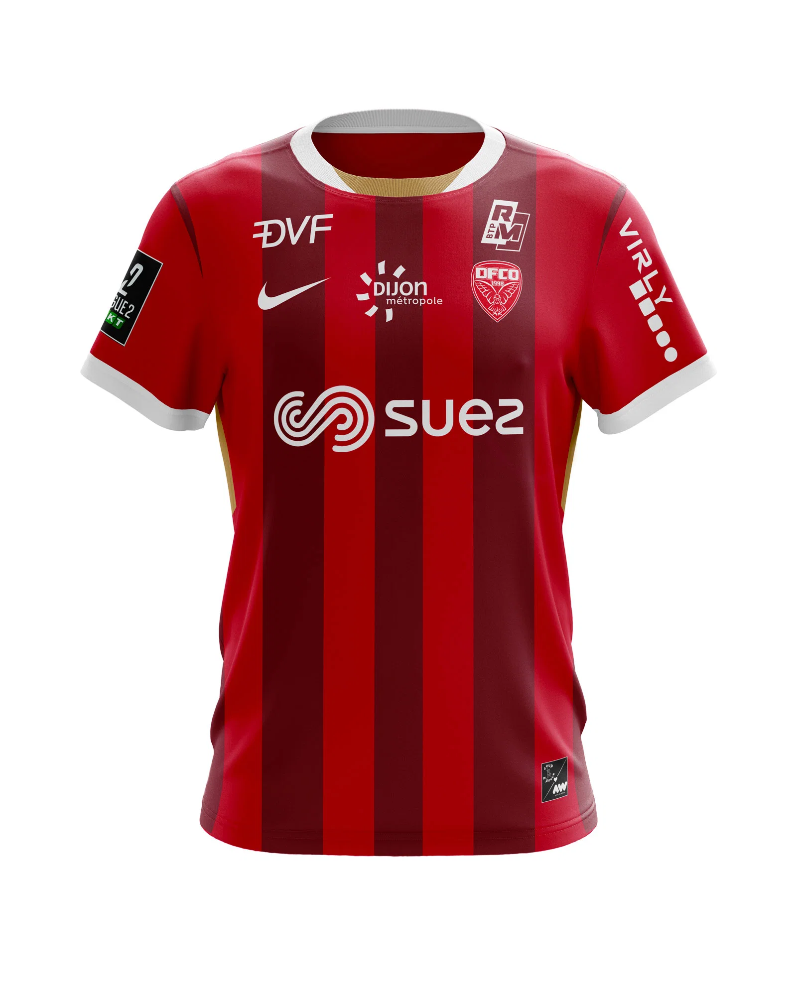 maillot dijon 2026 2027 domicile nike
