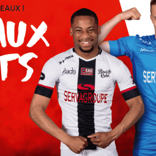 Image de l'article Guingamp et Patrick dévoilent les tenues de la saison 2017-2018