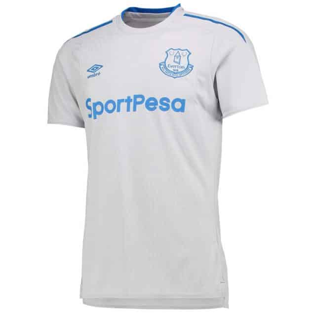Maillot de football bleu Everton Football Club Umbro Angry