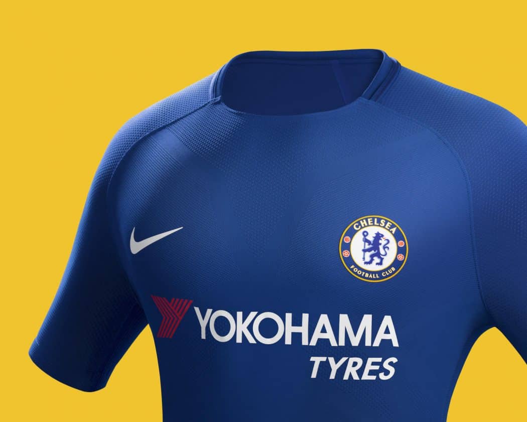 Les maillots 2017/2018 de Chelsea signés Nike