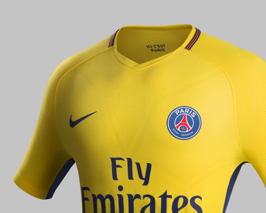 Maillot PSG 2017-2018 – Nike Vaporknit – Neuf Sans Sponsor – Avec étiquettes