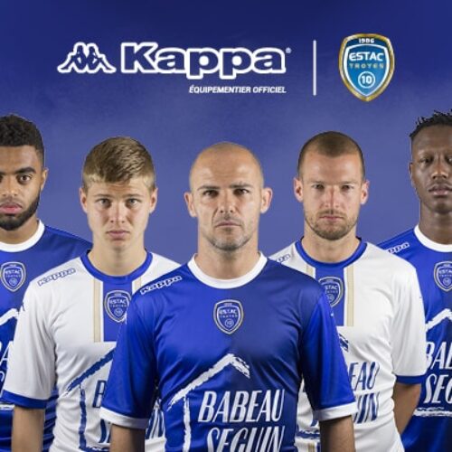 Image de l'article Les maillots de l'ESTAC par Kappa pour la saison 2017/2018 !
