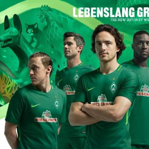 Image de l'article Les maillots du Werder Brême pour la saison 2017-2018