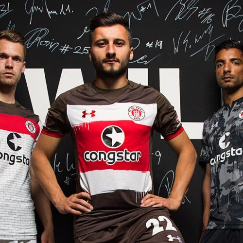 Image de l'article Les sublimes maillots de St.Pauli 2017/18 par Under Armour
