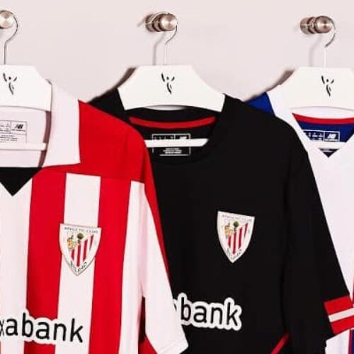 Image de l'article New Balance dévoile les maillots 2017-2018 de l'Athletic Bilbao