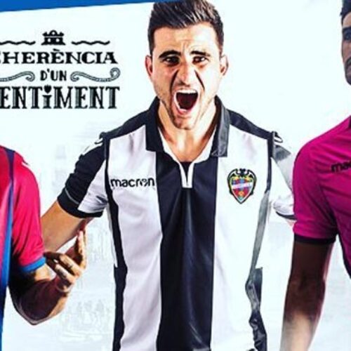 Image de l'article Les maillots Macron de Levante pour la saison 2017-2018