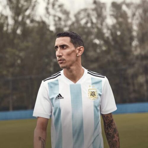 Image de l'article adidas présente les maillots de l'Argentine pour la Coupe du Monde 2018