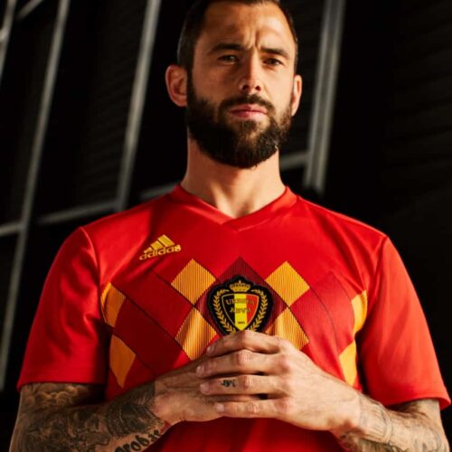 Image de l'article La Belgique présente ses maillots pour la Coupe du Monde 2018