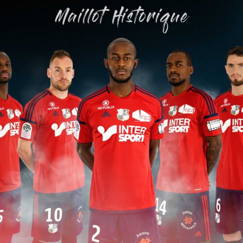 Image de l'article Amiens lance son maillot historique entièrement rouge