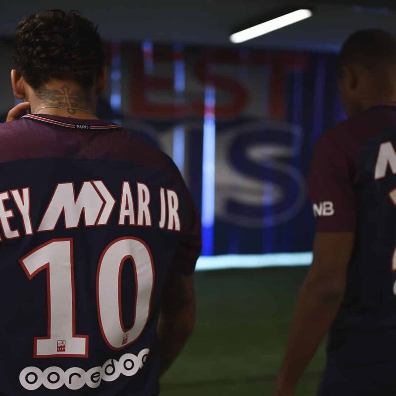 Flocage officiel - PSG, Neymar JR, 2019/2020, extérieur