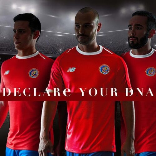 Image de l'article New Balance et le Costa Rica présentent les maillots de la Coupe du Monde 2018