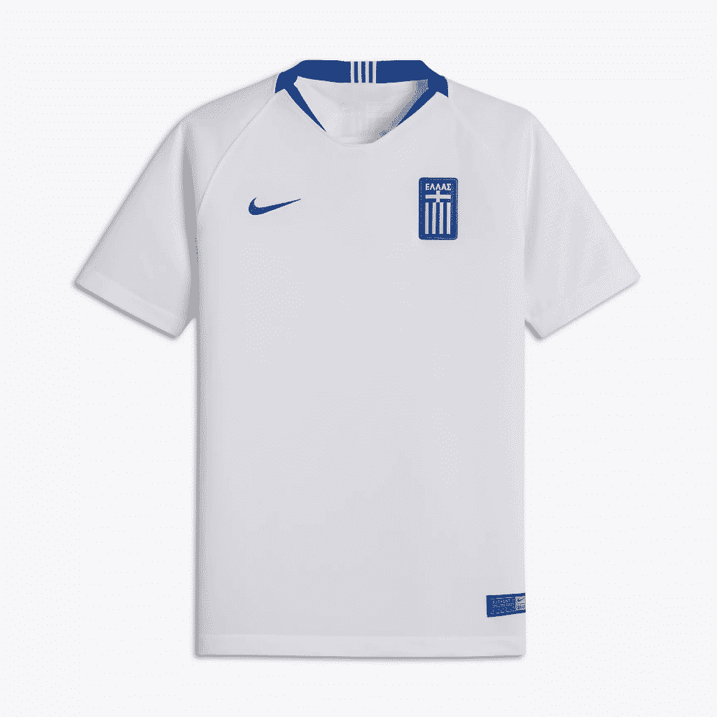 Nike dévoile les nouveaux maillots de la Grèce