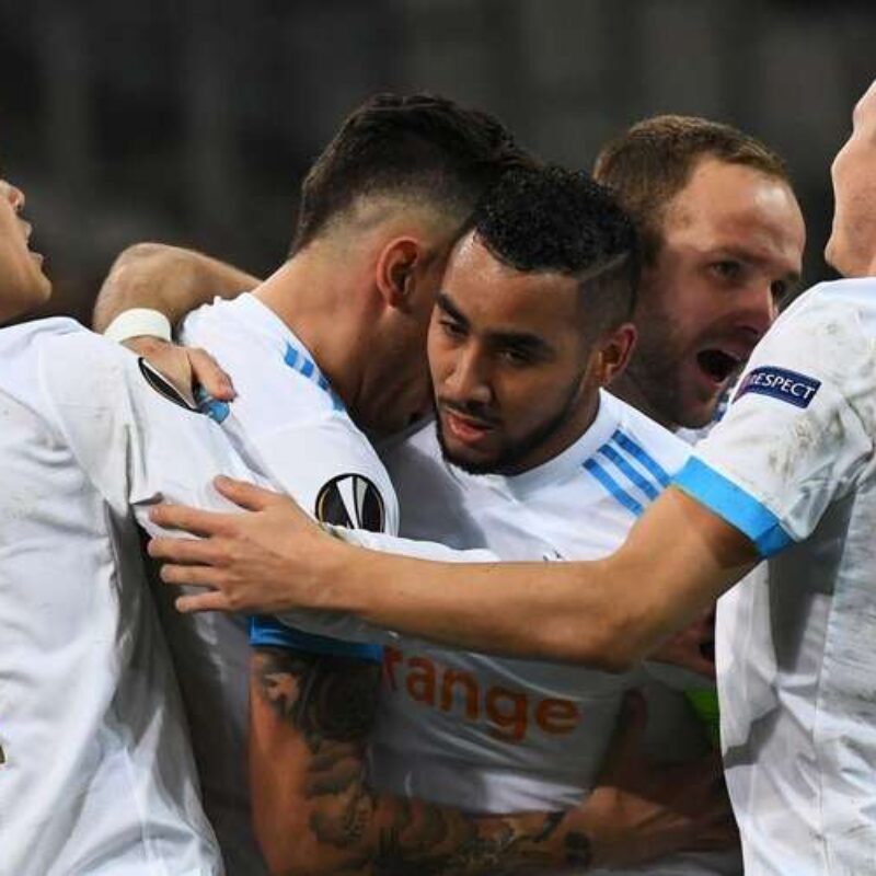 Écharpe OM Marseille Finale UEFA Ligue Europa 2004 - Très Bon état