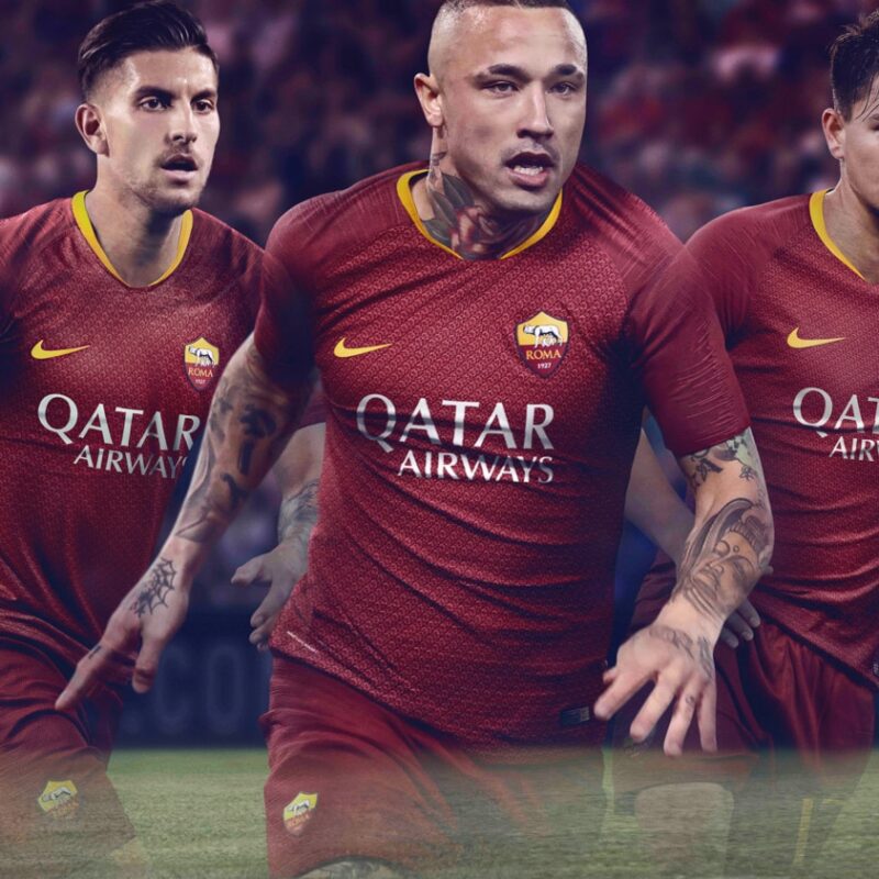Maillot AS Roma Qatar Airways - Neuf Avec Défauts