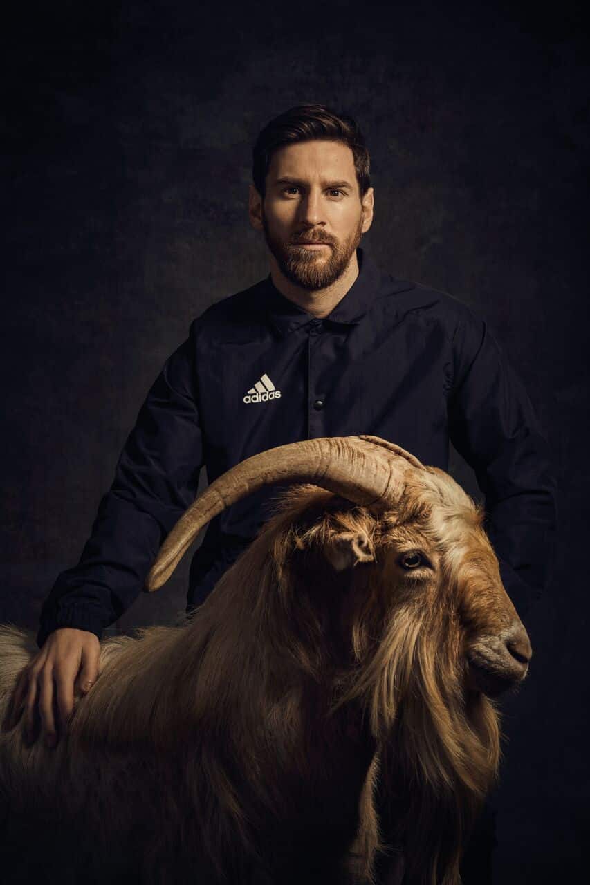 Messi X GOAT (the greatest of all time) !