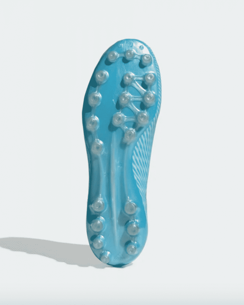Crampons Softball Fille Rip-It Caoutchouc Moulé – Blanc/rose/violet Motif Sirène, Pointures