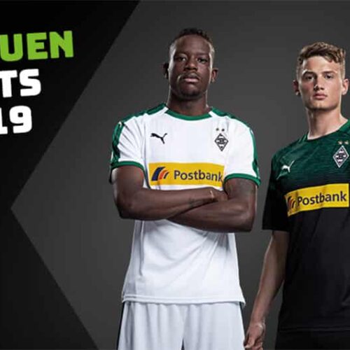 Image de l'article Puma présente les maillots 2018-2019 du Borussia Monchengladbach