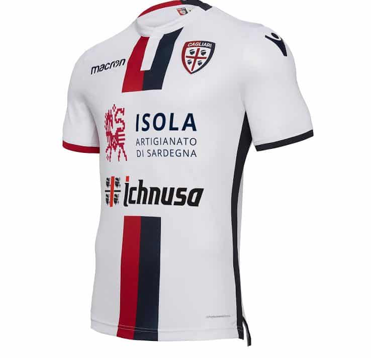 Maillot à manches courtes Macron Lazio 19/20 Extérieur - Blanc/Bleu - Vêtements officiels football | Pro:Direct Soccer
