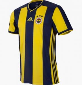 Short Fenerbahce Istanbul – Saison 2018/2019 – Away – Taille 164 – Adidas – Bleu