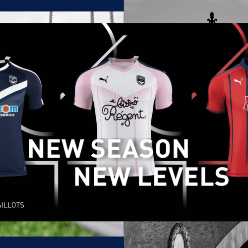 Image de l'article Puma et les Girondins de Bordeaux dévoilent les maillots 2018-2019