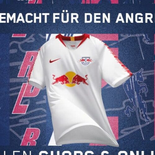 Image de l'article Nike dévoile les maillots 2018-2019 du RB Leipzig