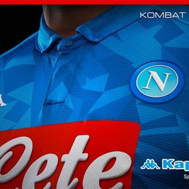 Maillot Naples Kappa 4ème Kit 2019/2020 - Taille L - Fabián Ruiz #8