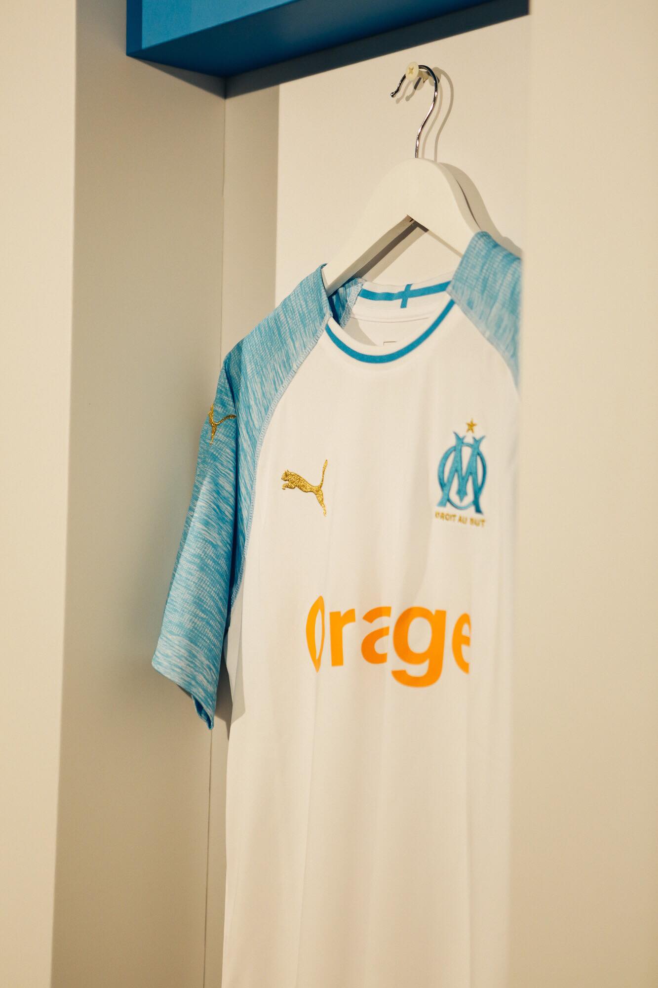 Maillot Domicile Olympique De Marseille 2018/2019 - Adidas EvoKnit - Taille M - Neuf
