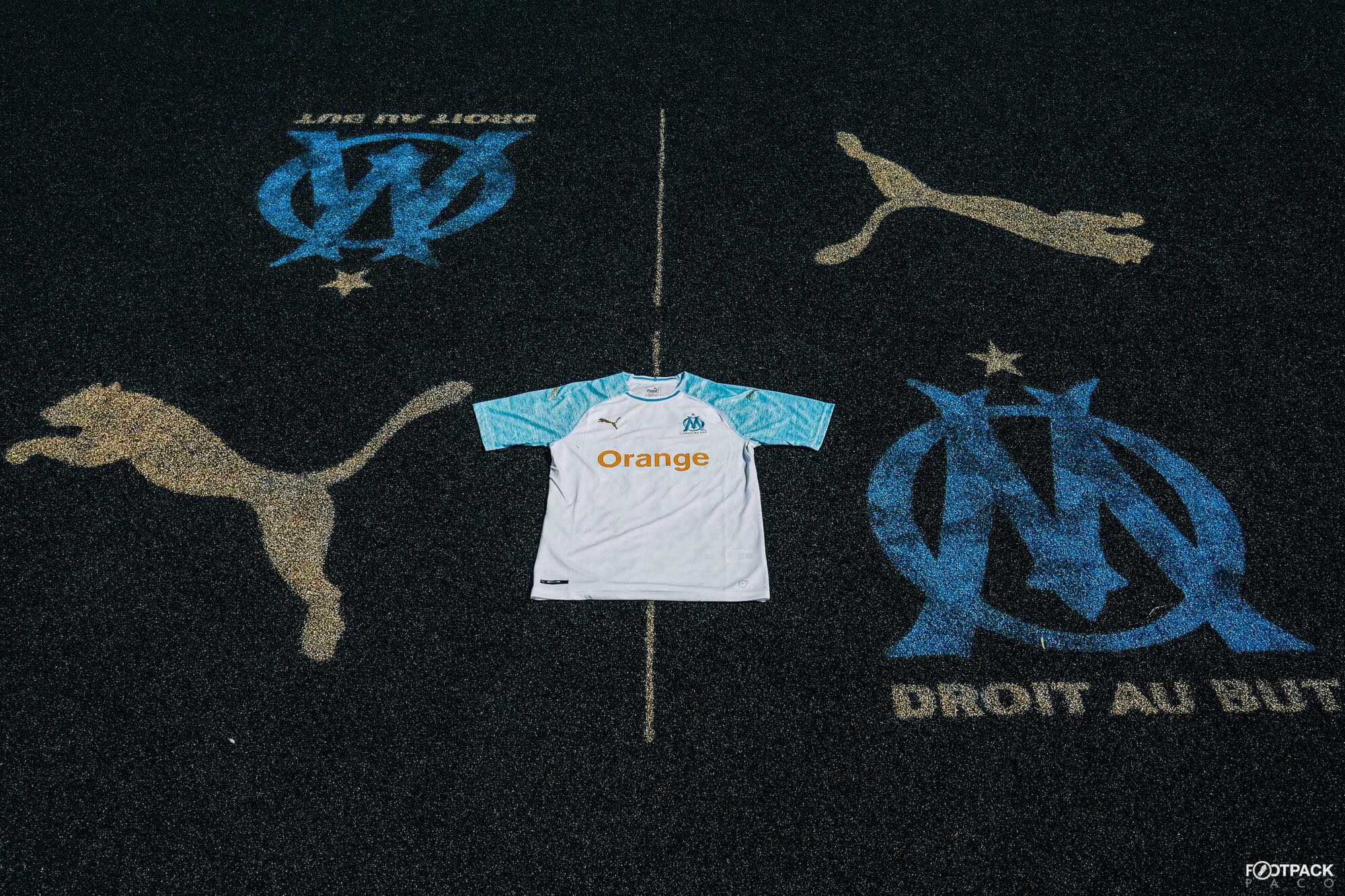 Maillot Domicile Olympique De Marseille 2018/2019 - Adidas EvoKnit - Taille M - Neuf
