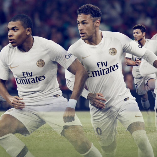 Image de l'article Le Paris Saint-Germain et Nike présentent les maillots 2018-2019