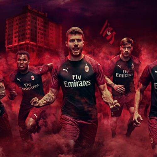 Image de l'article Puma dévoile les maillots 2018-2019 de l'AC Milan