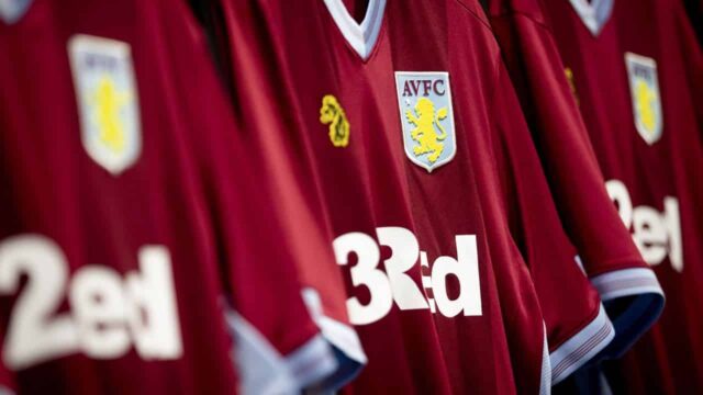 Maillot de football domicile ASTON VILLA 2019 2020 maillot de football