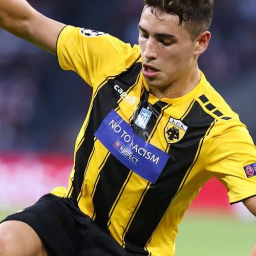 Image de l'article Pourquoi l'AEK Athènes a du changer de sponsor face à l'Ajax Amsterdam ?