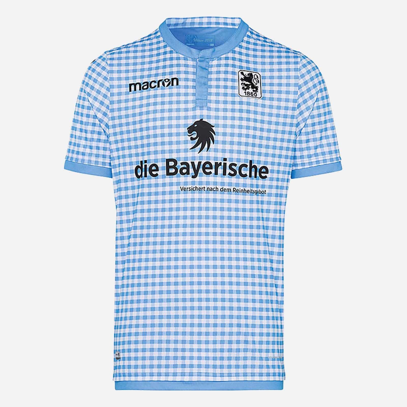 Maillot Domicile TSV 1860 Munich Erima 2010/11 - Sponsor COMARCH - Signé à La Main - Taille L - Occasion