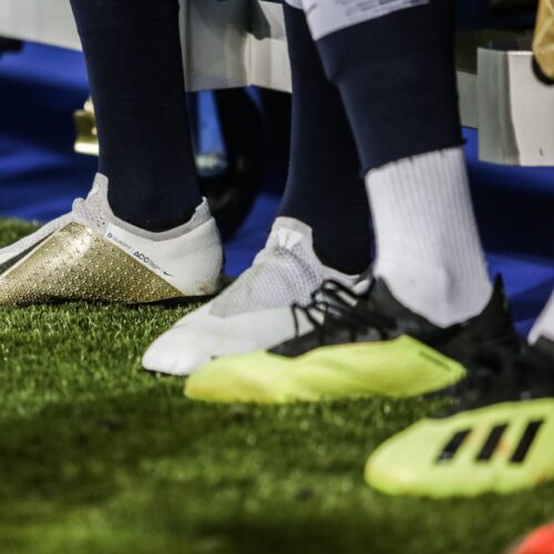 Image de l'article Les chaussures des 23 Bleus pour les matchs face à l'Islande et l'Allemagne