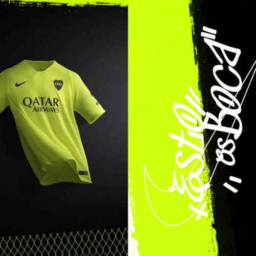 Image de l'article Boca Juniors dévoile avec Nike son maillot third pour 2018/19