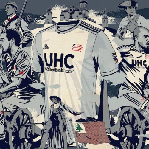 Image de l'article adidas dévoile le nouveau maillot extérieur 2019 de New England Revolution