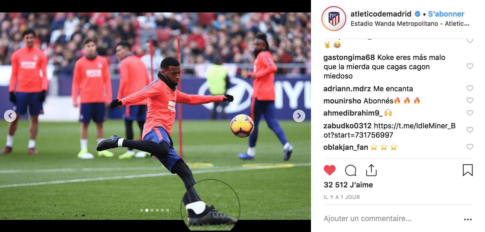 thomas-lemar-adidas-x16.1-blackout-blessure-1