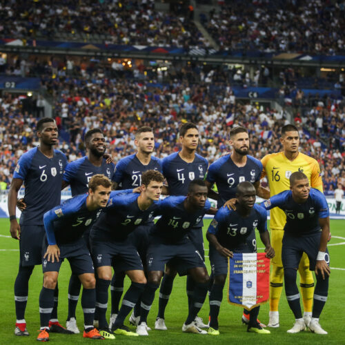 Image de l'article Les chaussures des 23 Bleus pour affronter la Moldavie et l'Islande