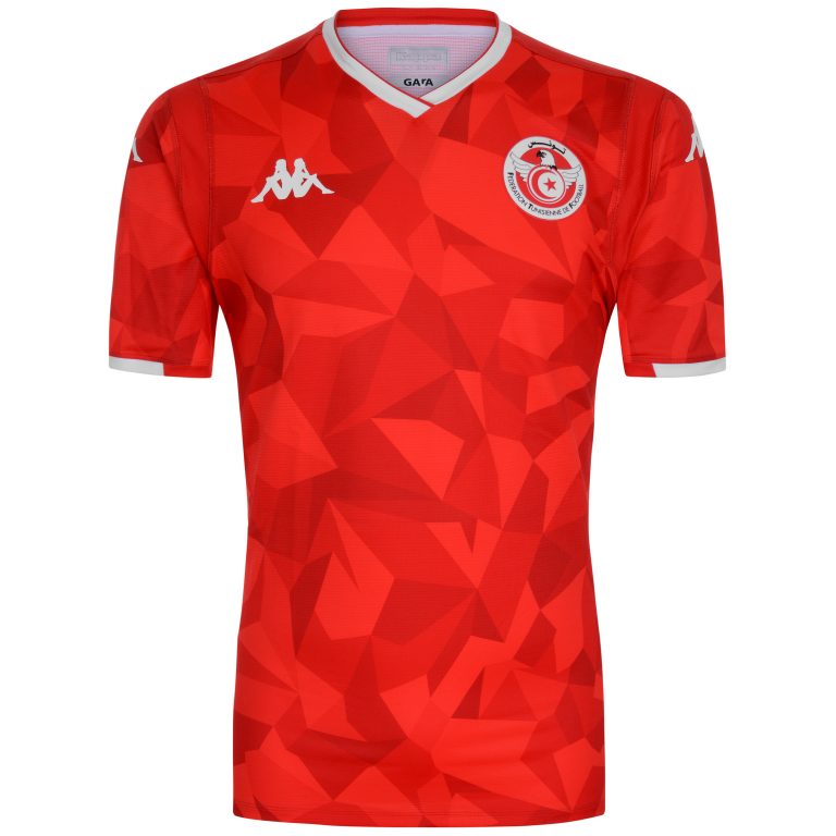 Maillot Tunisie Domicile 2022/2023 – Kappa – Taille S – Occasion