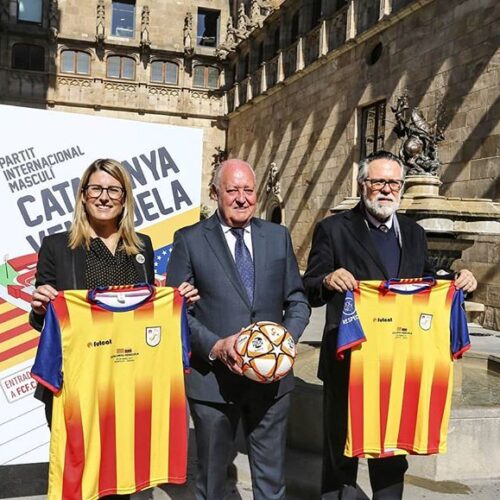 Image de l'article La sélection de Catalogne dévoile son nouveau maillot officiel