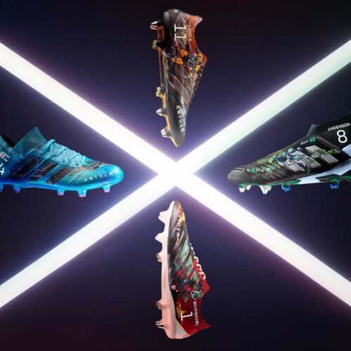 Image de l'article Orravan Design customise des chaussures aux couleurs du jeu vidéo Anthem