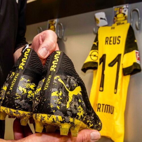 Image de l'article Puma dévoile des chaussures spéciales pour le derby entre Dortmund et Schalke