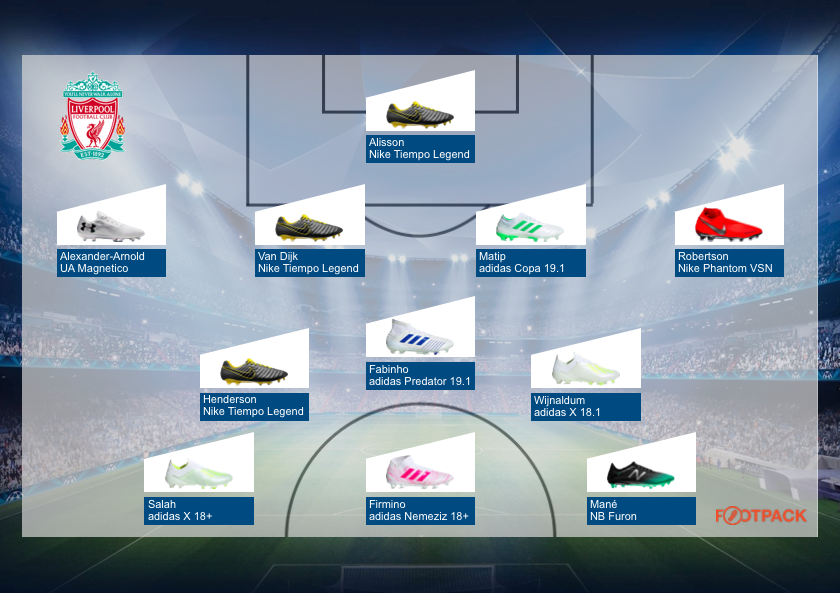 compos-chaussures-liverpool-demi-finale-ligue-des-champions-barcelone-liverpool