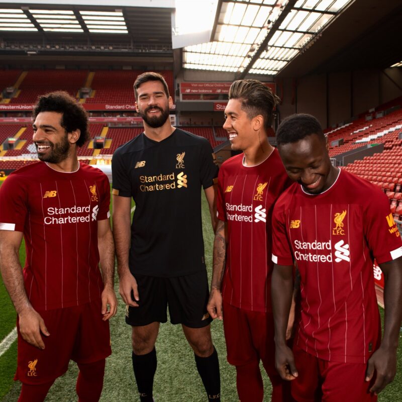 Maillot Football Liverpool 3ème 2019/2020 New Balance - Manches Longues - Taille L