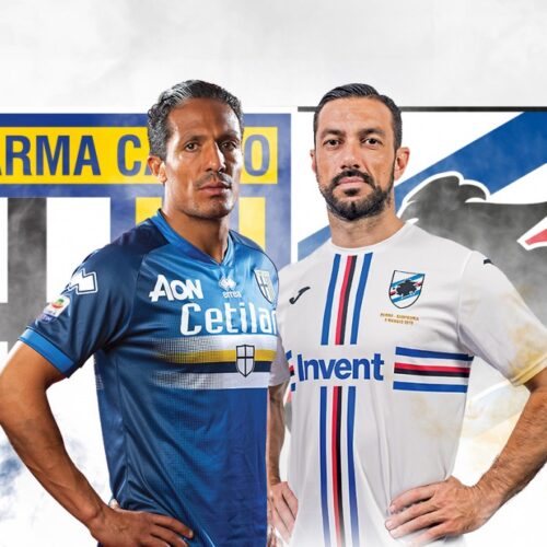 Image de l'article Parme et la Sampdoria de Gênes échangent leurs maillots pour la bonne cause