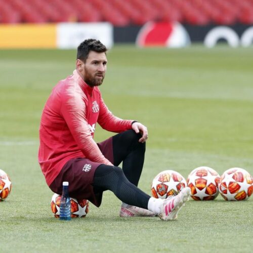 Image de l'article Lionel Messi retrouve une chaussure signature !