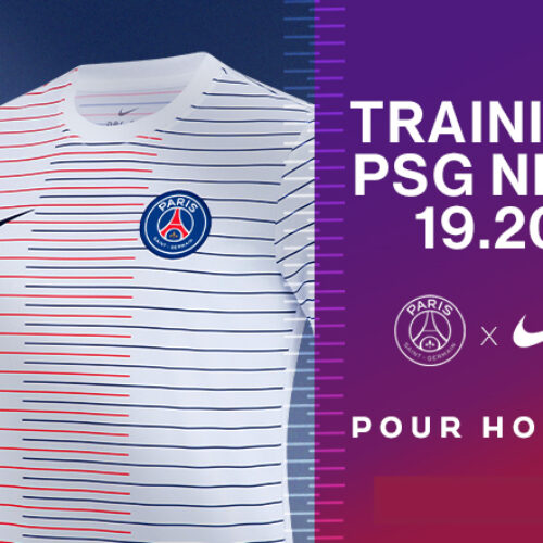 Image de l'article Le Paris Saint-Germain dévoile sa gamme training 2019-2020