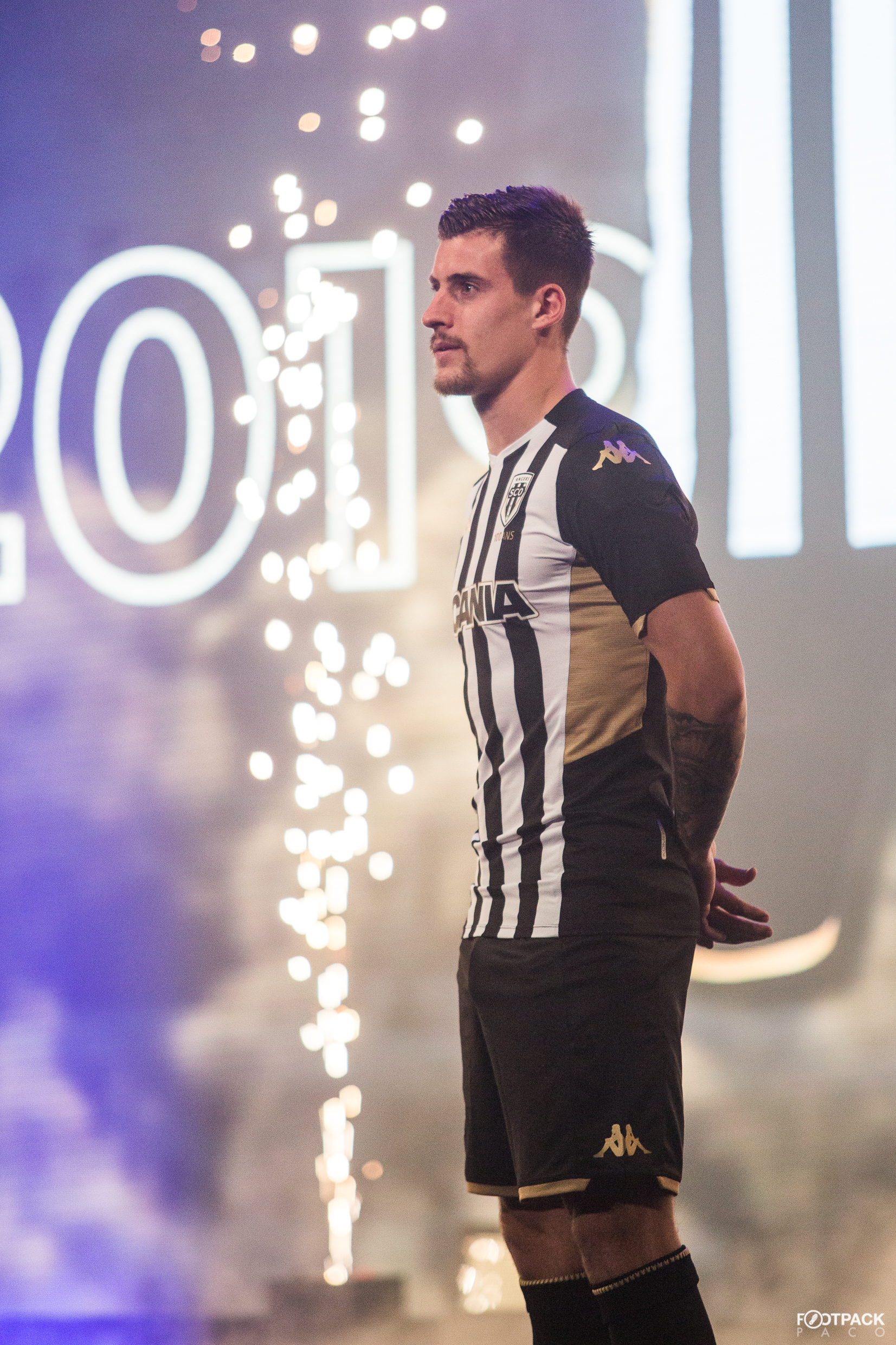 Angers SCO et Kappa dévoilent un maillot pour le centenaire du club