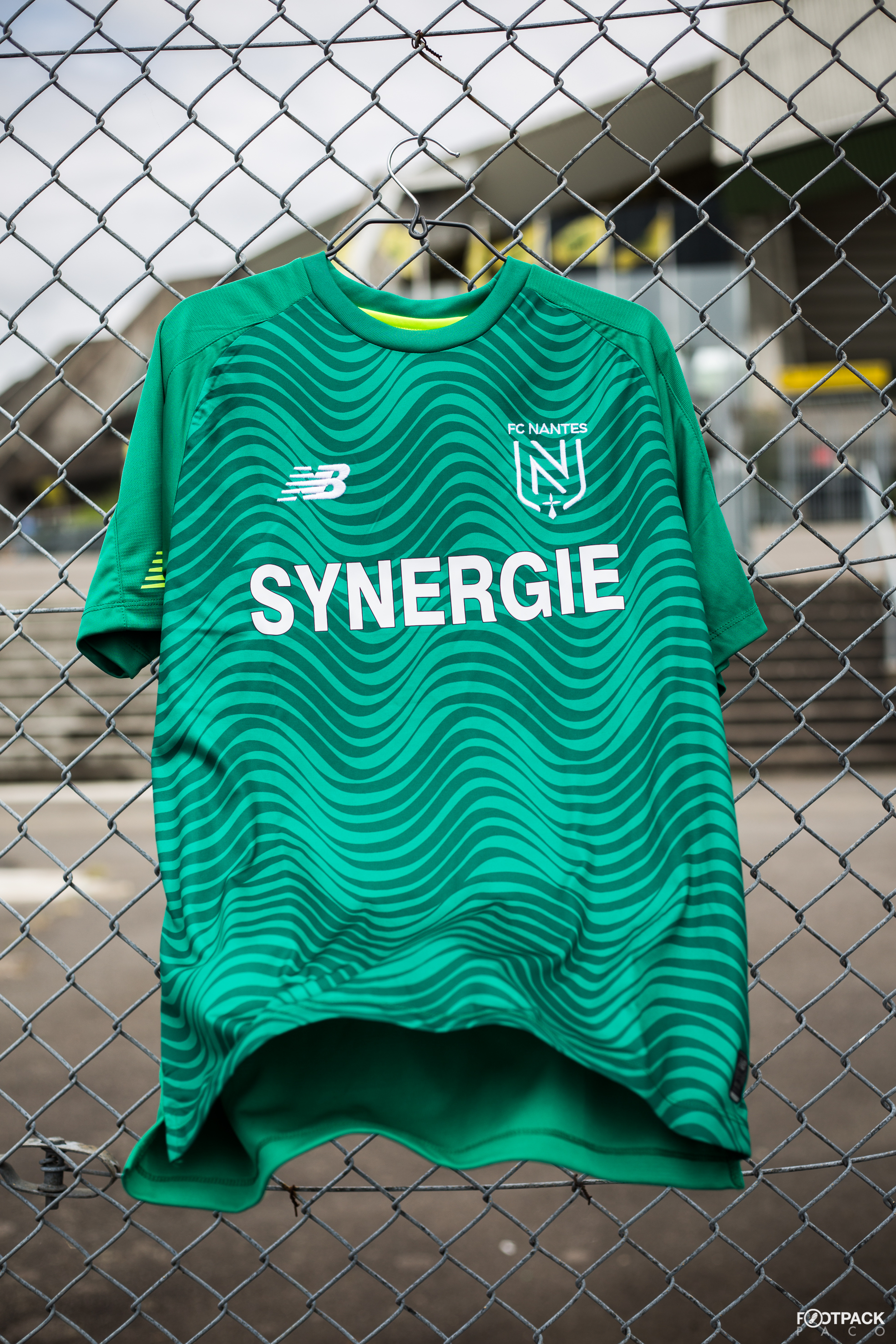 FC NANTES MAILLOT porté/préparé de Coulibaly, saison 2019-2020 EUR 90,00 - FR